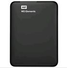 WD Black 2TB Elements Portable USB3 USB- A External Hard Disk Drive