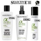 SELECTIVE PROFESSIONAL α KERATIN SHAMPOO MASK SPRAY TRATTAMENTO ALLA CHERATINA