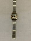 Vintage 1980s Calculator Watch * TEXAS INSTRUMENTS * Complete & Working Original