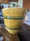 Vintage 1970s Italian Pottery Planter / Plant Pot