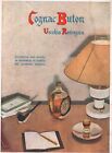 PUBBLICITA  1942 COGNAC BUTON VECCHIA ROMAGNA QUALITA  PRODOTTO ITALIANO