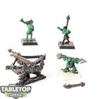 Orc & Goblin Tribes - Goblin Bolt Throwa - teilweise bemalt