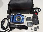 Panasonic Lumix DMC-G2 12MP Digital Camera Body Only BLUE + 4GB SD Memory Card