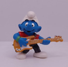 PUFFI SMURF SCHLEICH  BARBAPUFFO 20450 PUFFO BASSISTA SMURF OPAQUE COLOUR CHINA