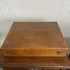 Antique Wooden Cutlery Box