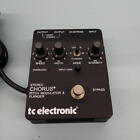 TC Electronic - Scf Stereo Chorus + Flanger Gitarren Effekt Pedal Gebraucht