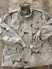 M-65 field jacket Tg L Reg.Giacca Militare Man Field Made USA Desert Camouflage