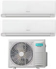 Hisense Climatizzatore Dual Split Inverter 7000+7000 Btu A++/A+ R32 Ecosense