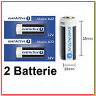 2 Pile EVERACTIVE A23 12v Radiocomando Cancello MN21 LRV08 3LR50 8LR932 Batterie