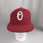 Obey Baseball Cap Hat Mens One Size Burgundy Red Snapback Skater Streetwear