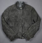 BRUNELLO CUCINELLI ladies suede leather jacket IT 42 / M / Medium bombers coat