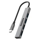 HUB Sitecom CN 5001 USB C to USB A Nano Grey