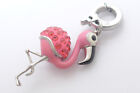 SWAROVSKI Charm Modeschmuck Armkette Flamingo Anhänger