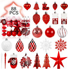 Set Di 88 Palline Di Natale - Accessori Decorativi per L Albero Di Natale - Addo