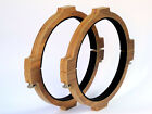 CLEAR SKIES TR-226W Telescope Tube Rings Walnut Plywood 226mm (Celestron C8 OTA)