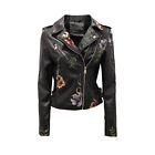 9484AU GIUBBINO ECO PELLE DONNA MANGANO WOMAN JACKET BLACK