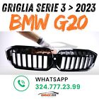 GRIGLIA ANTERIORE per BMW NUOVA SERIE 3 G20 dal 2021 - LOOK M3 TOTAL BLACK