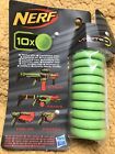 Nerf Vortex Green Disc Refill Pack  (10 Discs) New In Packet.