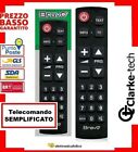 CLARKE-TECH - telecomando semplice per decoder e satellitari CLARKE TECH