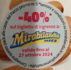 Buoni Sconto 40% Mirabilandia