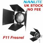 NanGuang NANLITE FL-11 Focusable Fresnel Lens +Barn door for Forza 60w Spotlight