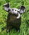 Pig Garden Ornament Statue bronze effect