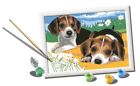 Ravensburger 28939 4 CreArt Serie D - Cuccioli Jack Russell Dipingere XZOP