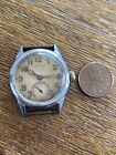 Hamilton cal 987 A WWII OD Ord. Dept. Military Issue Wristwatch For Repair As Is