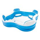 Intex Piscina Family 4 sedili 229x229cm