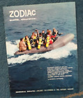 ZODIAC BARCA GOMMONE BOAT SUB 1963 ADV PUBBLICITA