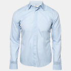 Givenchy Blue Cotton Long Sleeve Shirt S