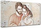 Quadro Moderno Capezzale Sacra Famiglia Home Arredamento Casa Arte Stampa Tela