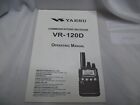 Yaesu VR-120D Operation Manual - Radioworld UK