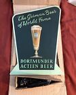 DAB DORTMUNDER ACTIEN BEER LIGHTED SIGN (GERMAN) NEVER USED IN ORIGINAL PKG.