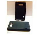 Custodia Cover MORBIDA per LG OPTIMUS L3 E400 E435 L5 E610 L7 P710 L9 P760 NERA