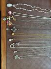 10 Mixed Chain Pendant Necklaces