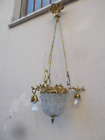 ANTICO LAMPADARIO BRONZATO LIBERTY