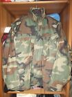 Giaccone Field Jacket M-65 Us Army mimetismo Woodland - Tg Medium-Short