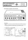 Service Manual-Anleitung für Telefunken TRX 2000