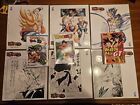 Shikishi Dragonball 6/6 SIGILLATI + primo Volume DragonballSD, GT,SUPER: NUOVI