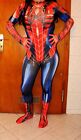 Catsuit Overall Spider Woman Gr. XL Schrittreißverschluss Handschuhe