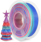 SUNLU Filamento PLA Rainbow, Filamento Stampante 3D Multicolore, Cambio Colore O