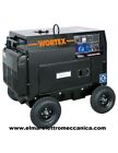 HW 8000-E ATS Wortex Generatore Diesel 6 KW Insonorizzato  230V Monofase
