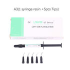 1Set Dental Flowable Composite Resin Syringe Light Cure Tooth Filling Materia wi