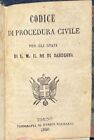 AA.VV. CODICE DI PROCEDURA CIVILE 1860