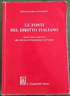 Le fonti del diritto italiano - Stefano Maria Cicconetti