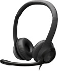 Logitech Clearchat Comfort USB Cuffie, Nero