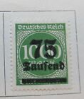 A8P49F155 Deutsches Reich Germany 1923-24 75 on 1000m fine mh* stamp