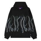 OCTOPUS FELPA DYED HOODIE  COD. 23SOSH40  COL. NERO