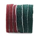 6X Reinigungstuch Scrub Pad Industrielle Scheuerschwämme Nylon Polierkissen 4Zol